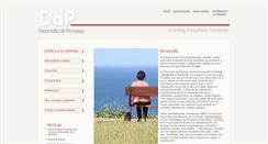 Desktop Screenshot of desarrollodepersonas.com